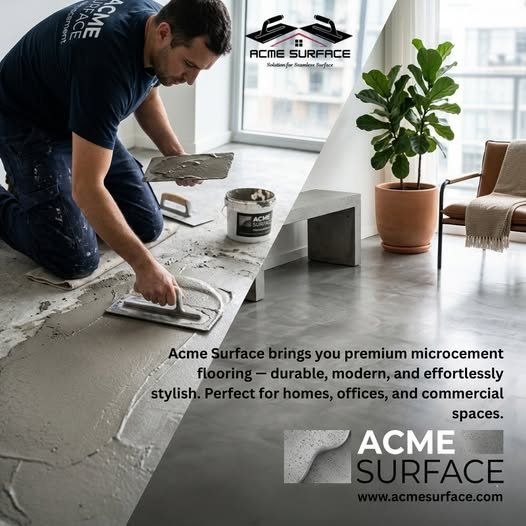 Microcement Flooring Cost in Delhi — Acme Surface Project