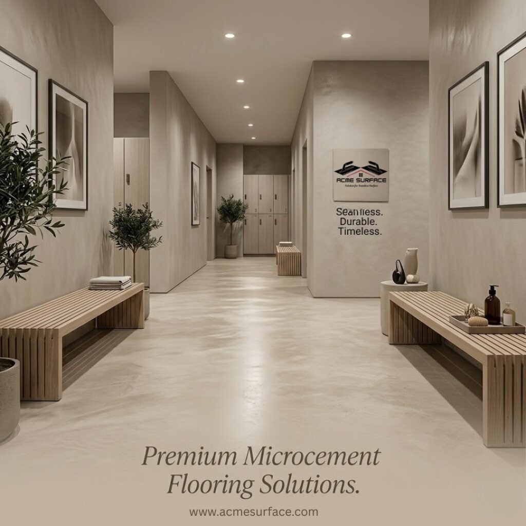 Microcement vs Micro Concrete Flooring — Acme Surface Delhi