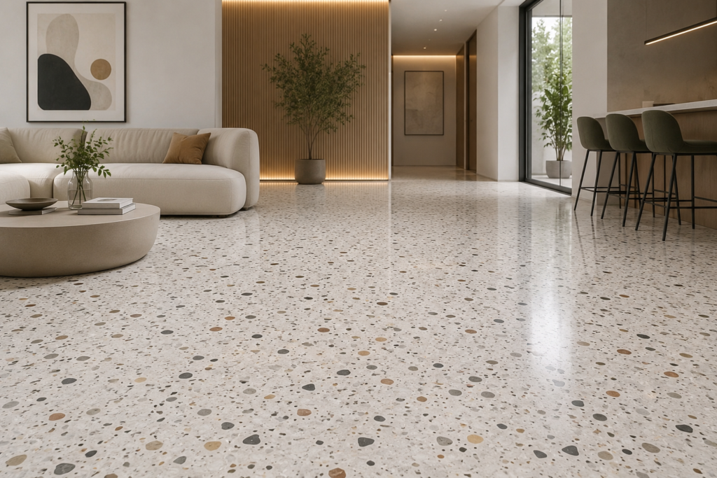 terrazzo flooring in Delhi Guide