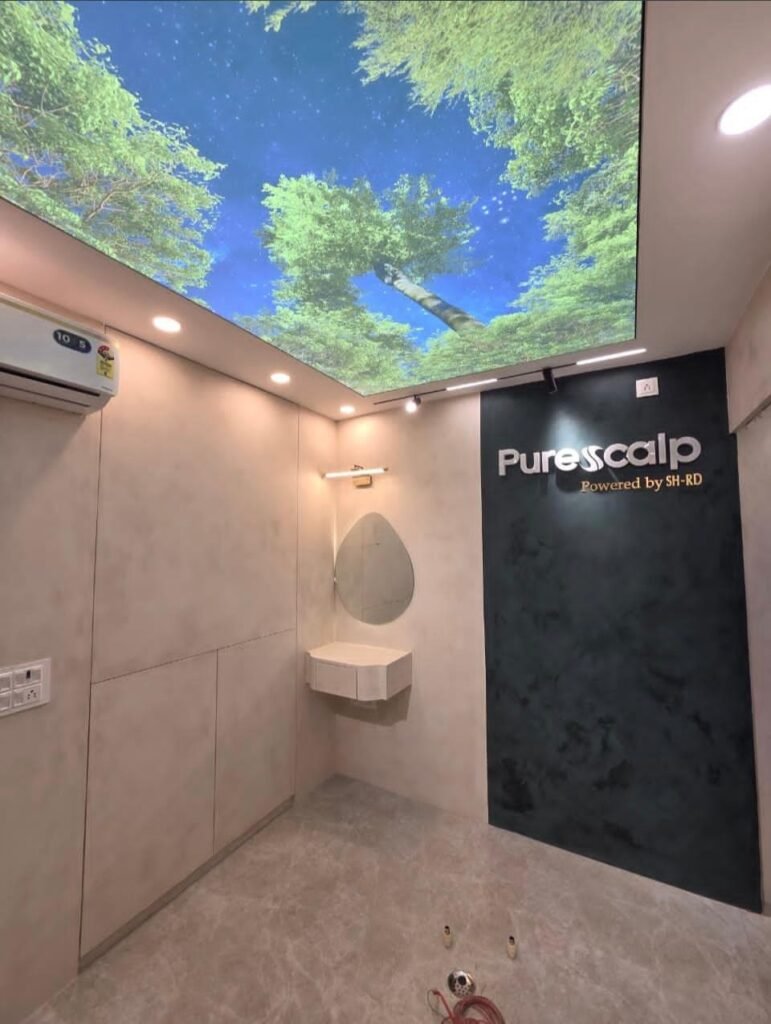 Micro Concrete Flooring at Purescalp Gurugram — Acme Surface