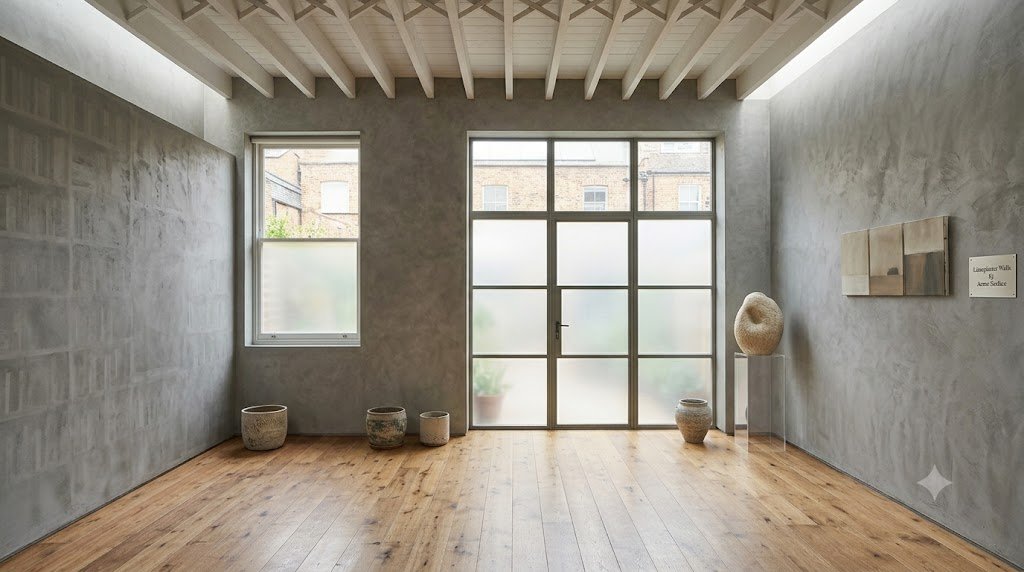Lime Plaster Walls in Delhi by Acme Surface