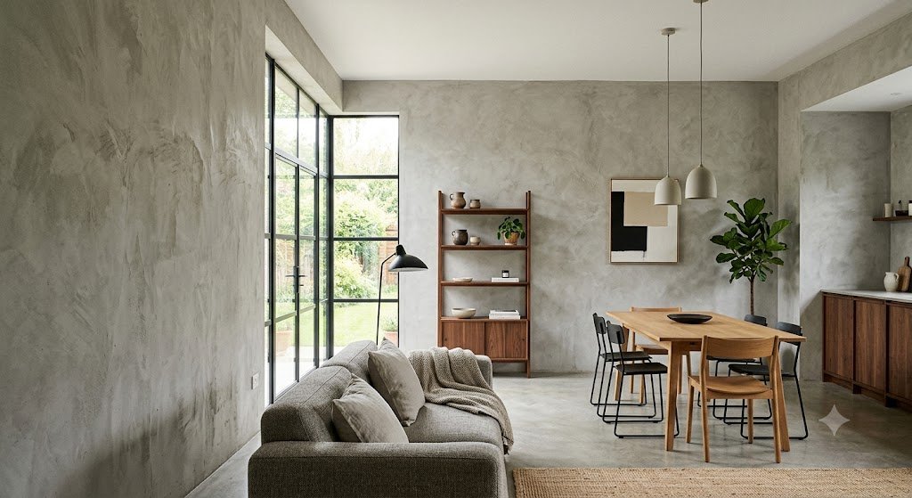 Microcement Walls in Delhi by Acme Surface